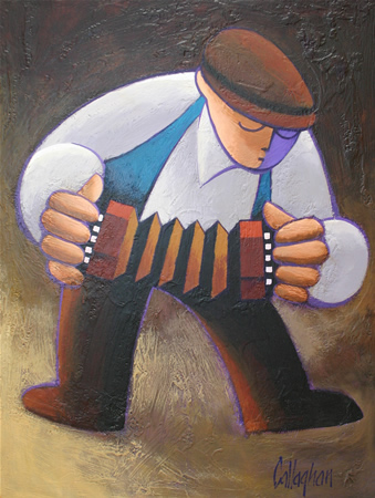 Squeeze box, by George Callahan